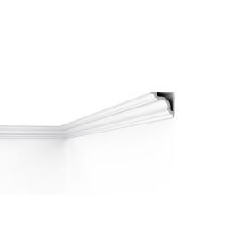 A1 NOMASTYL - Moulure de plafond Polystyrène - Noël & Marquet - 80 x 80 x 2000 mm - 1 pièce