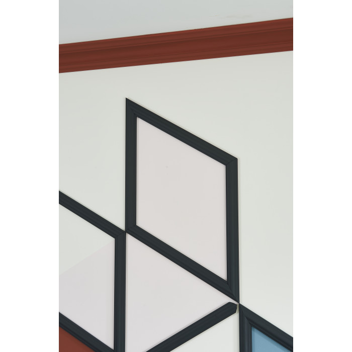 A1 NOMASTYL Moldura para teto Poliestireno Noël & Marquet 80 x 80 x 2000 - 1 peça