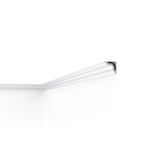 A2 NOMASTYL - Moulure de plafond Polystyrène - Noël & Marquet - 50 x 50 x 2000 mm - 1 pièce