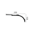 AD22 ARSTYL Moulures de plafond Polyuréthane Noël & Marquet 225 x 100 x 2000 - 1 pièce