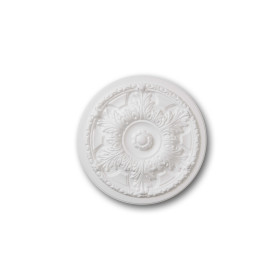 B25 DECOFLAIR - Rosace Polymère expansé  - 26 x 445 x 445 mm - 1 pièce