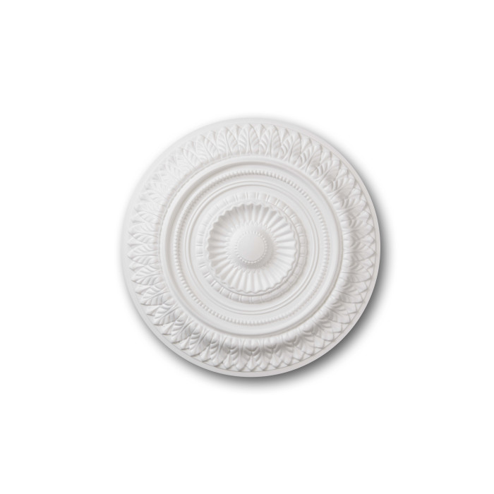 B27 DECOFLAIR - Rosace Polymère expansé  - 50 x 665 x 665 mm - 1 pièce