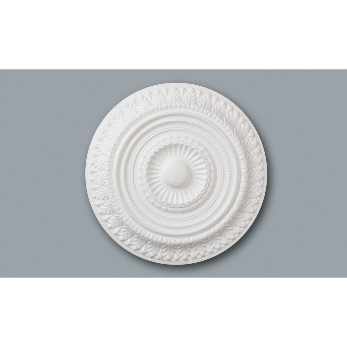 Rosace Polystyrène expansé 50 x 665 x 665 - B27 DECOFLAIR - 1 pièce