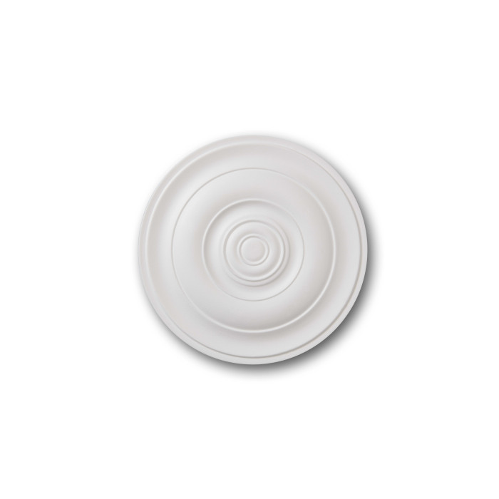 B33 DECOFLAIR - Rosace Polymère expansé  - 22 x 465 x 465 mm - 1 pièce