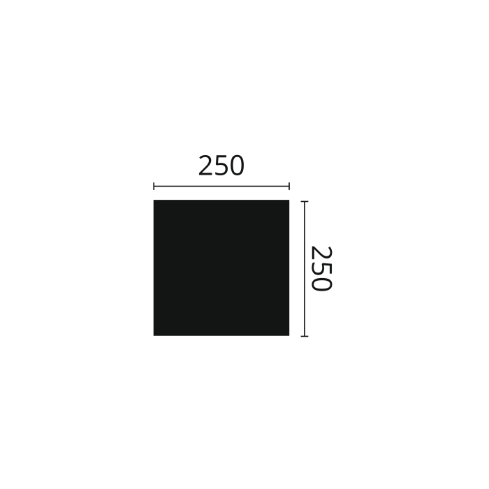 Pierre de bossage Polyuréthane Noël & Marquet 45 x 250 x 250 - BA11 DOMOSTYL - 1 pièce