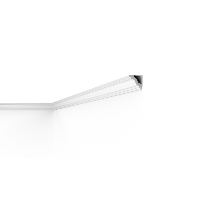 C2 DECOFLAIR - Moulure de plafond Polymère HD extrudé  - 25 x 13 x 2000 mm - 1 pièce