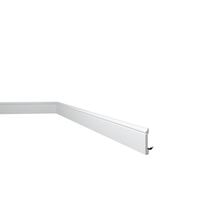 C3 DECOFLAIR HD Polystyreen Plint 80 x 10 x 2000 - 1 stuk