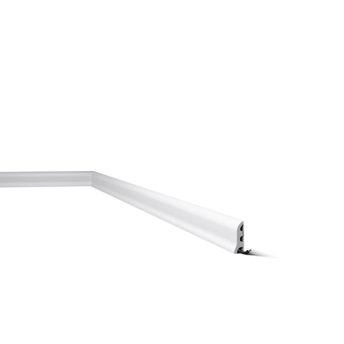 C4 DECOFLAIR - Plinthe Polymère HD extrudé  - 55 x 17 x 2000 mm - 1 pièce