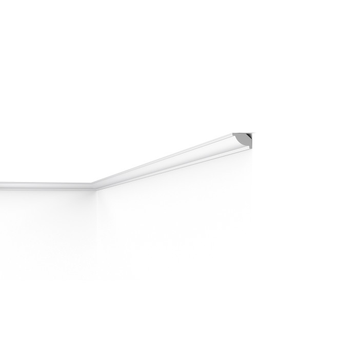 C5 DECOFLAIR - Moulure de plafond Polymère HD extrudé  - 16 x 22 x 2000 mm - 1 pièce