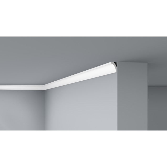 C6 DECOFLAIR Ceiling molding Polystyrene HD 30 x 20 x 2000 - 2 pieces