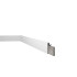 CBC2 DECOFLAIR - Surplinthe Polymère HD extrudé  - 110 x 22 x 2000 mm - 1 pièce