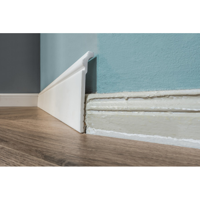 Copri-battiscopa Polistirene ad alta densità Noël & Marquet 120 x 22 x 2000 - CF3 WALLSTYL - 1 pezzo