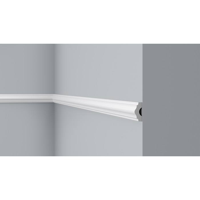 CL1 DECOFLAIR HD Polystyrene Chair Rail 38 x 16 x 2000 - 1 piece
