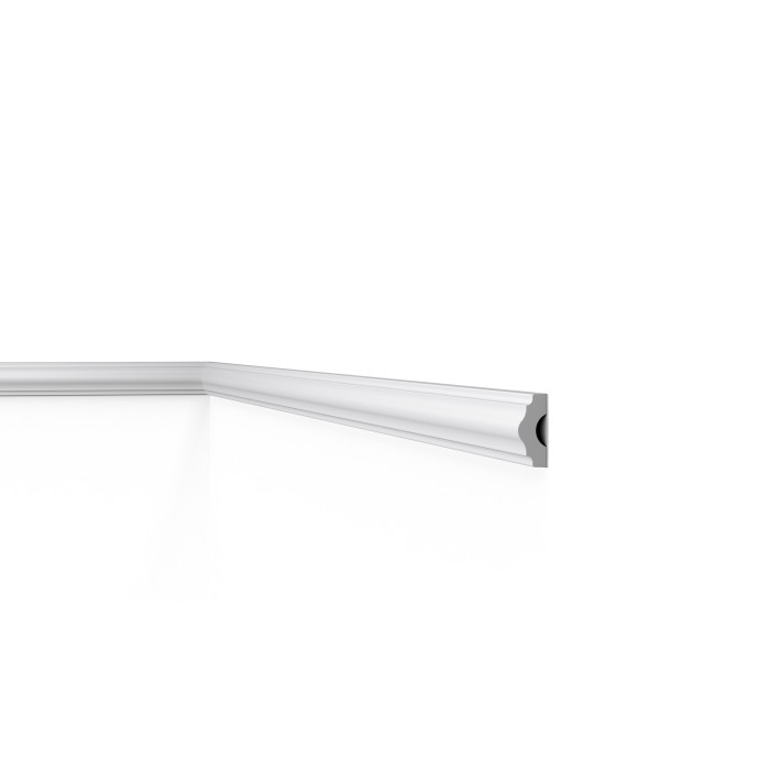 CL2 DECOFLAIR - Cimaise Polymère HD extrudé  - 25 x 13 x 2000 mm - 1 pièce