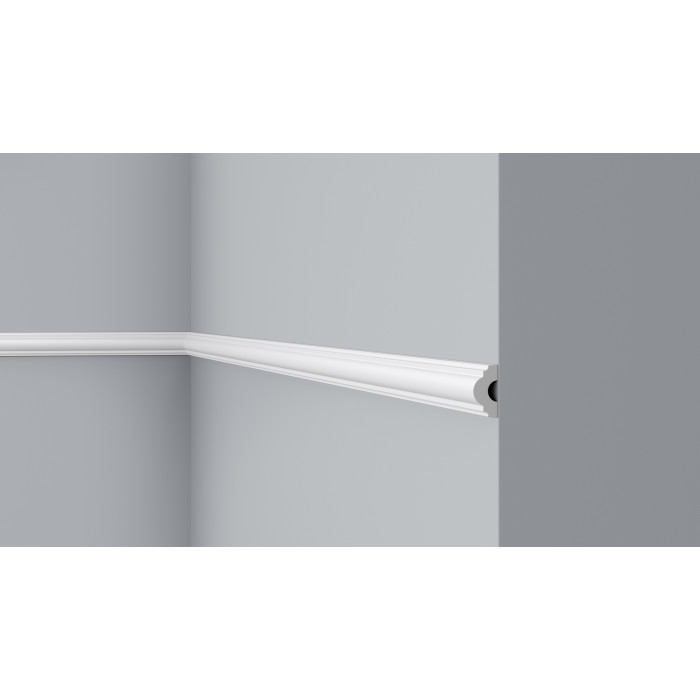 Chair rail High-density polystyrene 25 x 13 x 2000 - CL2 DECOFLAIR - 2 pieces