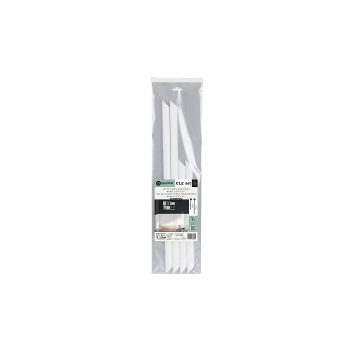 Chair rail High-density polystyrene 25 x 13 x 390 - CL2-SET DECOFLAIR - 1 piece