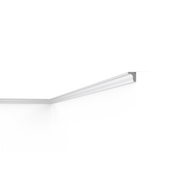 D0 DECOFLAIR - Moulure de plafond Polymère extrudé  - 25 x 15 x 2000 mm - 1 pièce