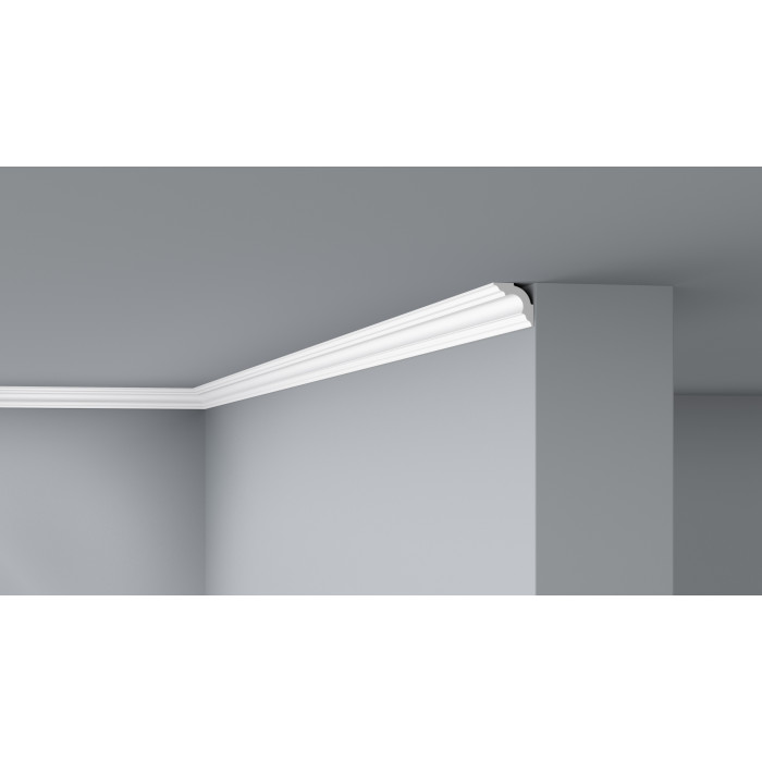 D12 DECOFLAIR Polystyrene ceiling molding 30 x 30 x 2000 - 2 pieces