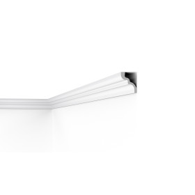 D14 DECOFLAIR - Moulure de plafond Polymère extrudé  - 83 x 66 x 2000 mm - 1 pièce