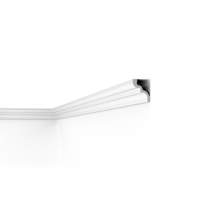 D14 DECOFLAIR - Moulure de plafond Polymère extrudé  - 83 x 66 x 2000 mm - 1 pièce