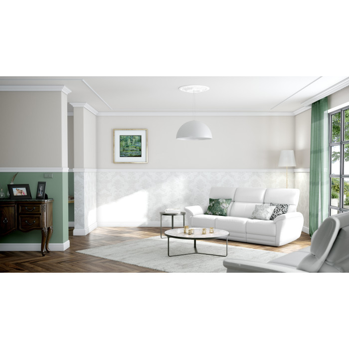D14 DECOFLAIR Polystyreen plafondlijst 83 x 66 x 2000 - 1 stuk