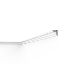 D21 DECOFLAIR - Moulure de plafond Polymère extrudé  - 30 x 30 x 2000 mm - 1 pièce