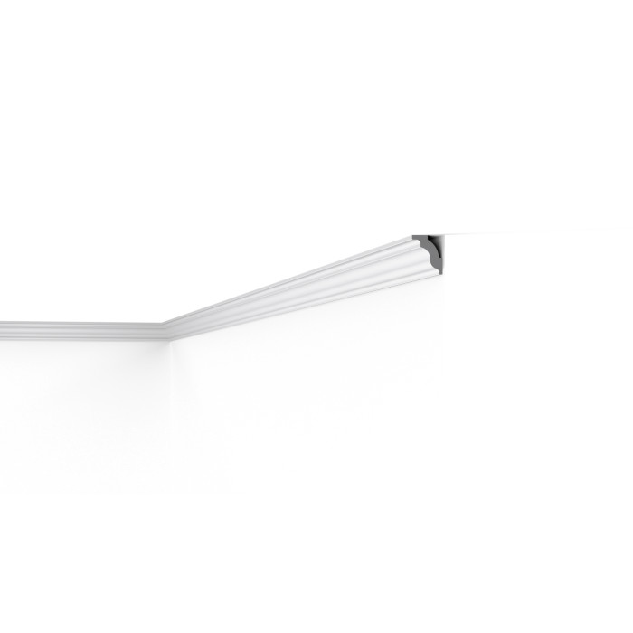 D4 DECOFLAIR - Moulure de plafond Polymère extrudé  - 35 x 30 x 2000 mm - 1 pièce