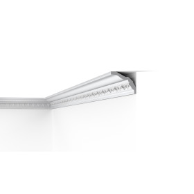 E11 DECOFLAIR - Moulure de plafond Polymère expansé  - 80 x 100 x 2000 mm - 1 pièce