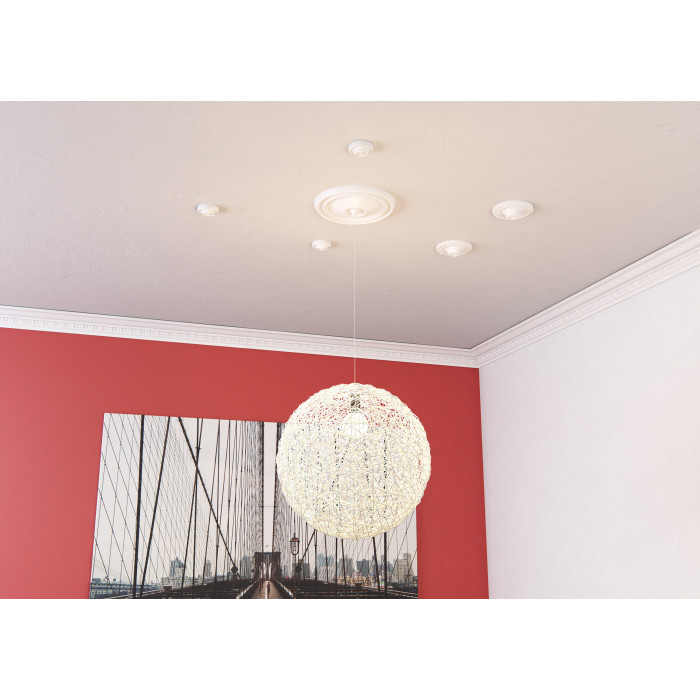 E11 DECOFLAIR Moldura para teto Poliestireno expandido 80 x 100 x 2000 - 1 peça