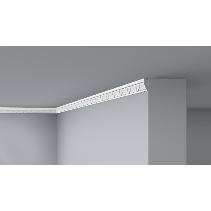 E12 DECOFLAIR Ceiling molding Expanded polystyrene 30 x 10 x 2000 - 1 piece