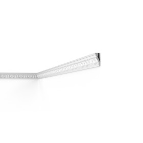 E21 DECOFLAIR - Moulure de plafond Polymère expansé  - 65 x 30 x 2000 mm - 1 pièce