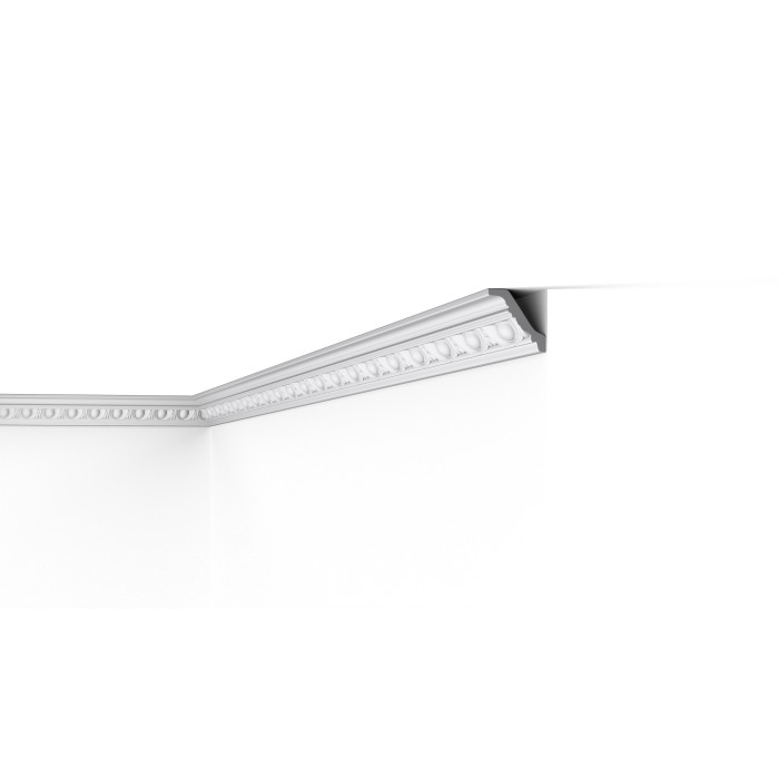 E23 DECOFLAIR - Moulure de plafond Polymère expansé  - 55 x 55 x 2000 mm - 1 pièce