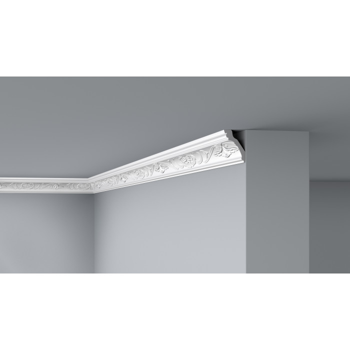 E26 DECOFLAIR Ceiling molding Expanded polystyrene 65 x 45 x 2000 - 1 piece