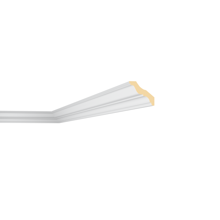 F15 DECOFLAIR Moulure de plafond Polyuréthane 90 x 100 x 2000 - 1 pièce