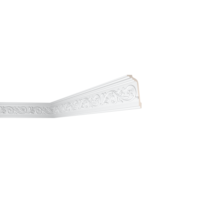 F18 DECOFLAIR Ceiling molding Polyurethane 150 x 70 x 2000 - 1 piece