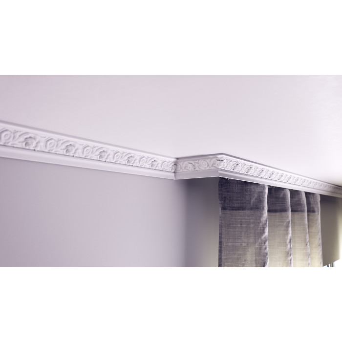 F5 DECOFLAIR Cornice per soffitto Poliuretano 80 x 50 x 2000 - 1 pezzo