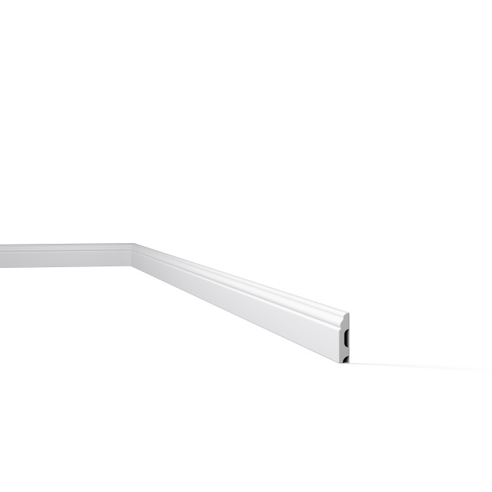 FB1F WALLSTYL - Plinthe Polystyrène HD - Noël & Marquet - 60 x 13 x 2000 mm - 1 pièce