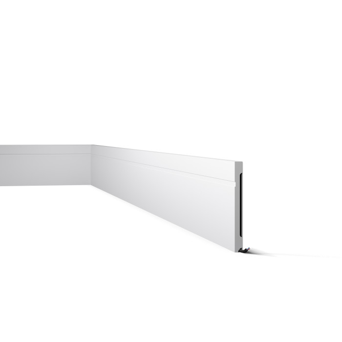 FD20 WALLSTYL - Plinthe Polystyrène HD - Noël & Marquet - 200 x 18 x 2000 mm - 1 pièce