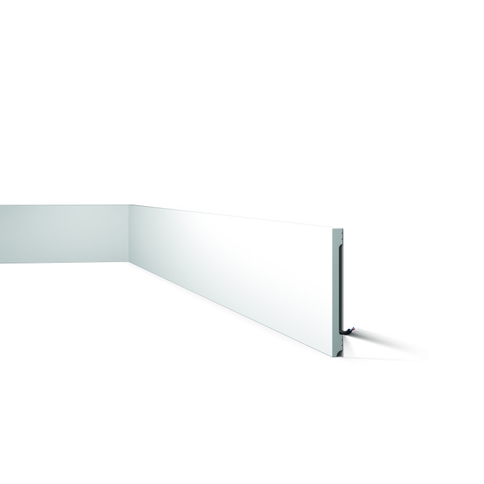 FD20S WALLSTYL - Plinthe Polystyrène HD - Noël & Marquet - 200 x 18 x 2000 mm - 1 pièce