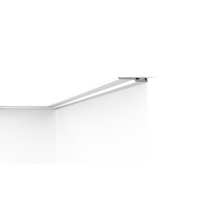 FD22 WALLSTYL - Plinthe Polystyrène HD - Noël & Marquet - 130 x 18 x 2000 mm - 1 pièce