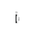 Skirting board High-density polystyrene Noël & Marquet 110 x 15 x 2000 - FD2S WALLSTYL - 1 piece