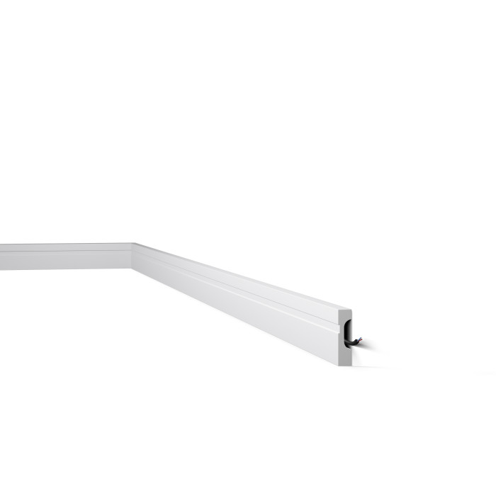 FD7 WALLSTYL - Plinthe Polystyrène HD - Noël & Marquet - 70 x 15 x 2000 mm - 1 pièce