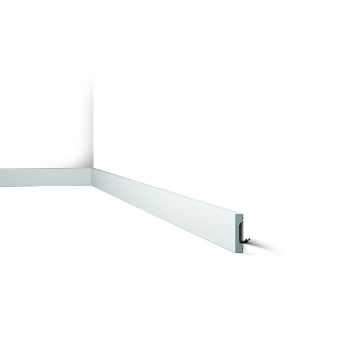 FD7S WALLSTYL - Plinthe Polystyrène HD - Noël & Marquet - 70 x 15 x 2000 mm - 1 pièce
