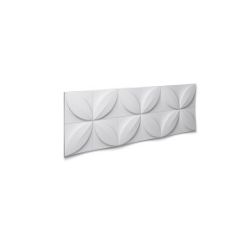 FLOWER ARSTYL - Panneau mural Polyuréthane - Noël & Marquet - 28 x 380 x 1135 mm - 1 pièce