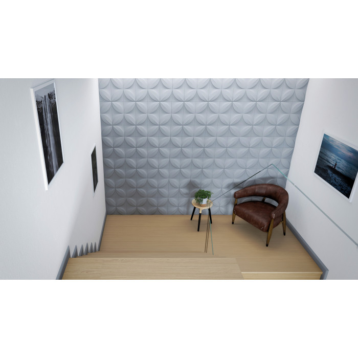 Wall panel Polyurethane Noël & Marquet 28 x 380 x 1135 - FLOWER ARSTYL - 1 piece