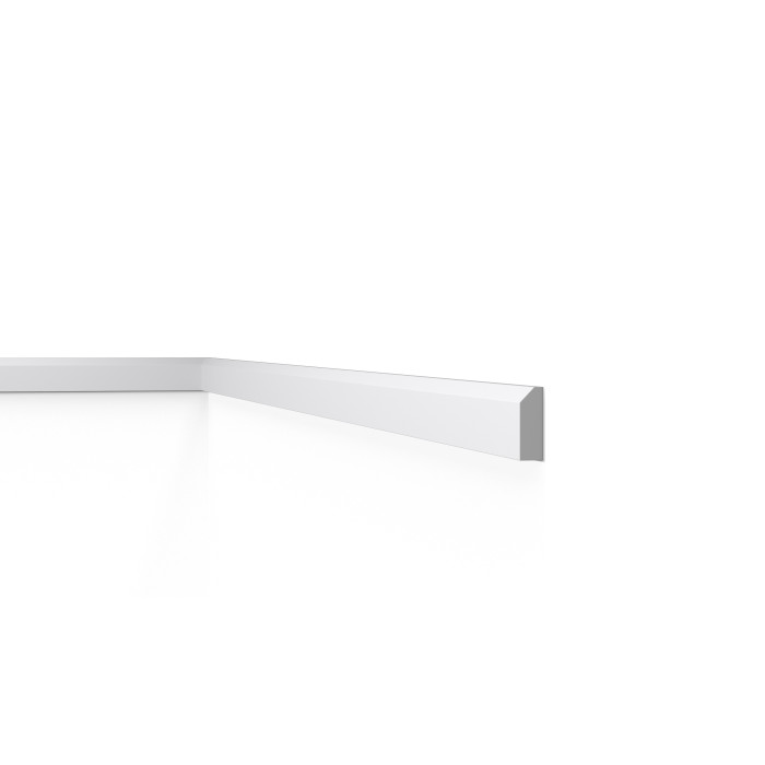 FT1 WALLSTYL - Plinthe Polystyrène HD - Noël & Marquet - 38 x 13 x 2000 mm - 1 pièce