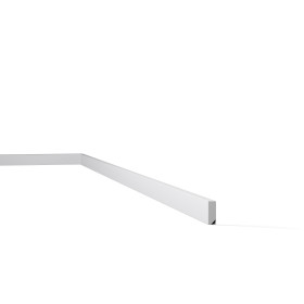 FT1F WALLSTYL - Plinthe Polystyrène HD - Noël & Marquet - 38 x 13 x 2000 mm - 1 pièce