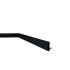 FT2 BLACK WALLSTYL - Plinthe Polystyrène HD - Noël & Marquet - 58 x 13 x 2000 mm - 1 pièce