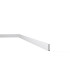 FT2F WALLSTYL - Plinthe Polystyrène HD - Noël & Marquet - 58 x 13 x 2000 mm - 1 pièce