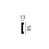 Skirting board Polyurethane Noël & Marquet 58 x 13 x 2000 - FT2-FLEX WALLSTYL - 1 piece